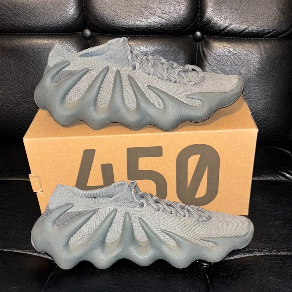Adidas Yeezy 450 Gray Sneakers - Picture 10 of 10
